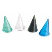 Perspex Ring Cone Green